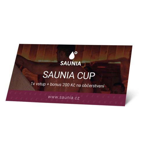 Zvýhodněný vstup SAUNIA Cup